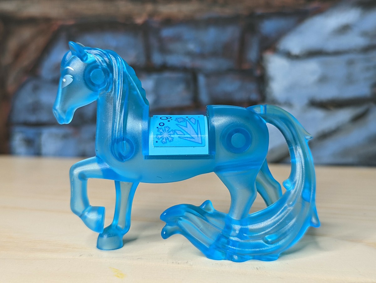LEGO Disney Princess Elsa Horse Minifigure Animal Trans Light Blue