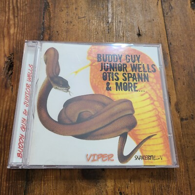 BUDDY GUY Feat. Junior Wells & Otis Spann VIPER Snakebite V  UK IMPORT CD