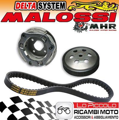 Kupplung Und Glocke Delta System + Riemen MALOSSI Derbi GP1 Revolution 50 2T LC
