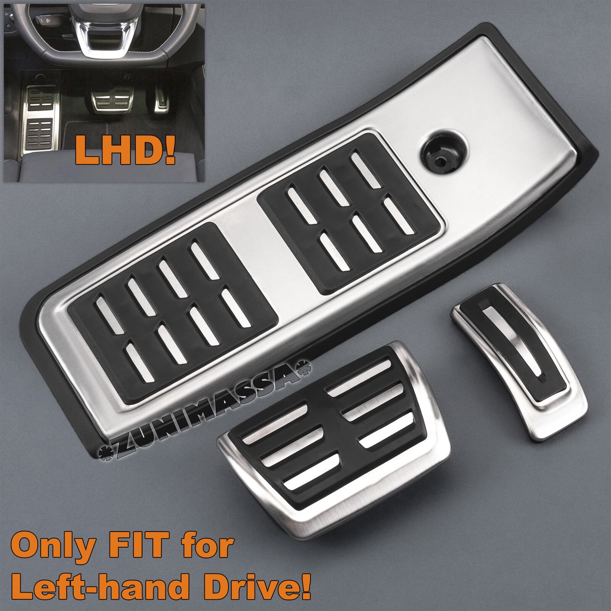 Copri Pedale Auto Per Range Rover Sport - In Acciaio Inox, Per Modelli 2013-2021, Guida Sinistra - Foto 8