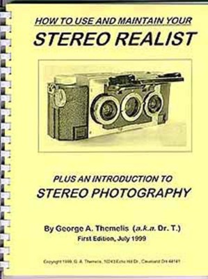 Stereo Realist Camera BOOK by DrT  Everything you need to know and MORE G2U