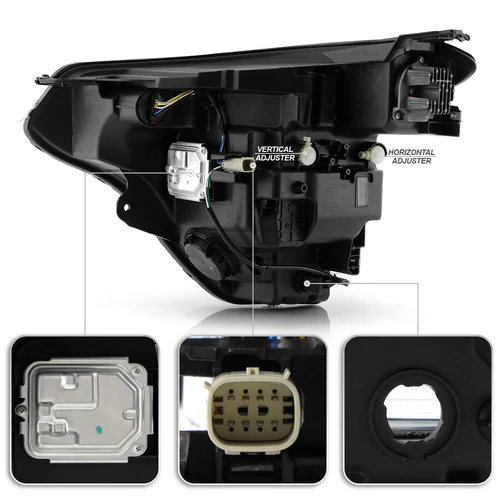 Passenger Side Headlight w/ LED DRL Projector Headlamp For 2024-2025 Chevy Trax - Foto 5 di 9