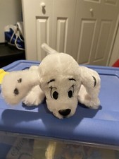 Disney Bean Bag Plush 101 Dalmatians Penny Dog Puppy Laying Down Soft - 9" Long