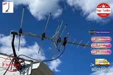 Yagi Outdoor TV Antenna 300 Mile w/ Pole for Attic or Roof Installation