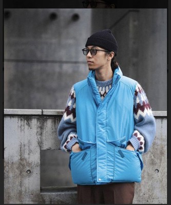 Marmot × BEAMS down vest heavy weight