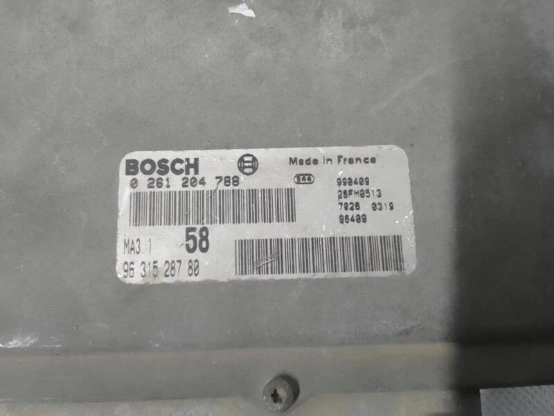 0261204788 centralina motore per PEUGEOT 106 «II (1996) 1.1 I 1996 45031 - Immagine 2 di 4