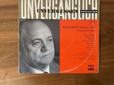 Unvergänglich - Unvergessen - Benjamino Gigli - Single " Vinyl
