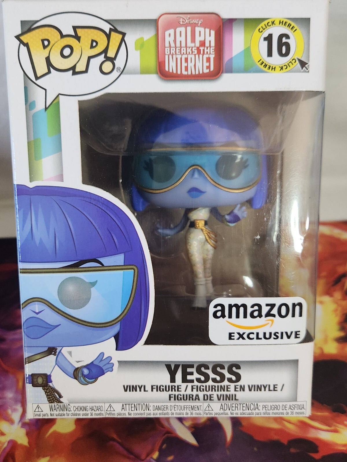 Funko Pop Disney: Wreck-It Ralph &Quot;Yesss&Quot; #16 Amazon Exclusive W/ Pop Protector