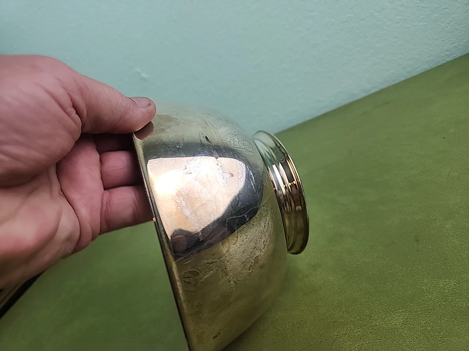 WM Rogers Paul Revere Reproduction 8'' Silver Plated Footed Bowl - Image 2 of 4