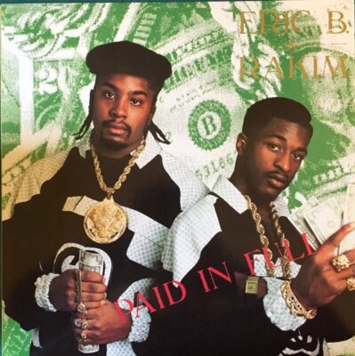 ERIC B & RAKIM ''''VOLL BEZAHLT'''' VERSIEGELTE EURO LP ** KLASSISCH ** HIP HOP