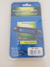 Termometro Digitale Auto LED BLU temperatura interna esterna Lampa 
