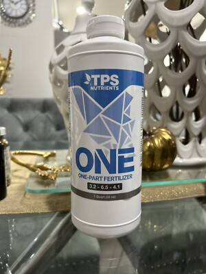 TPS-One Liquid One Part Plant Nutrient from Veg to Bloom for Lush Growth and De