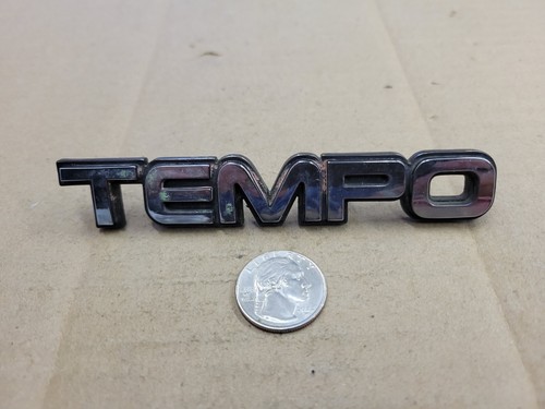 Ford OEM 1988-1994 Tempo Chrome Rear Trunk Lid 4.75