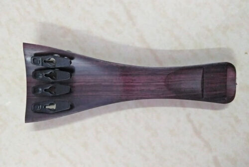 Violin Tailpiece Rosewood Hill Model BUILT IN PUSH ADJUSTER best quality 4/4 - Picture 5 of 5