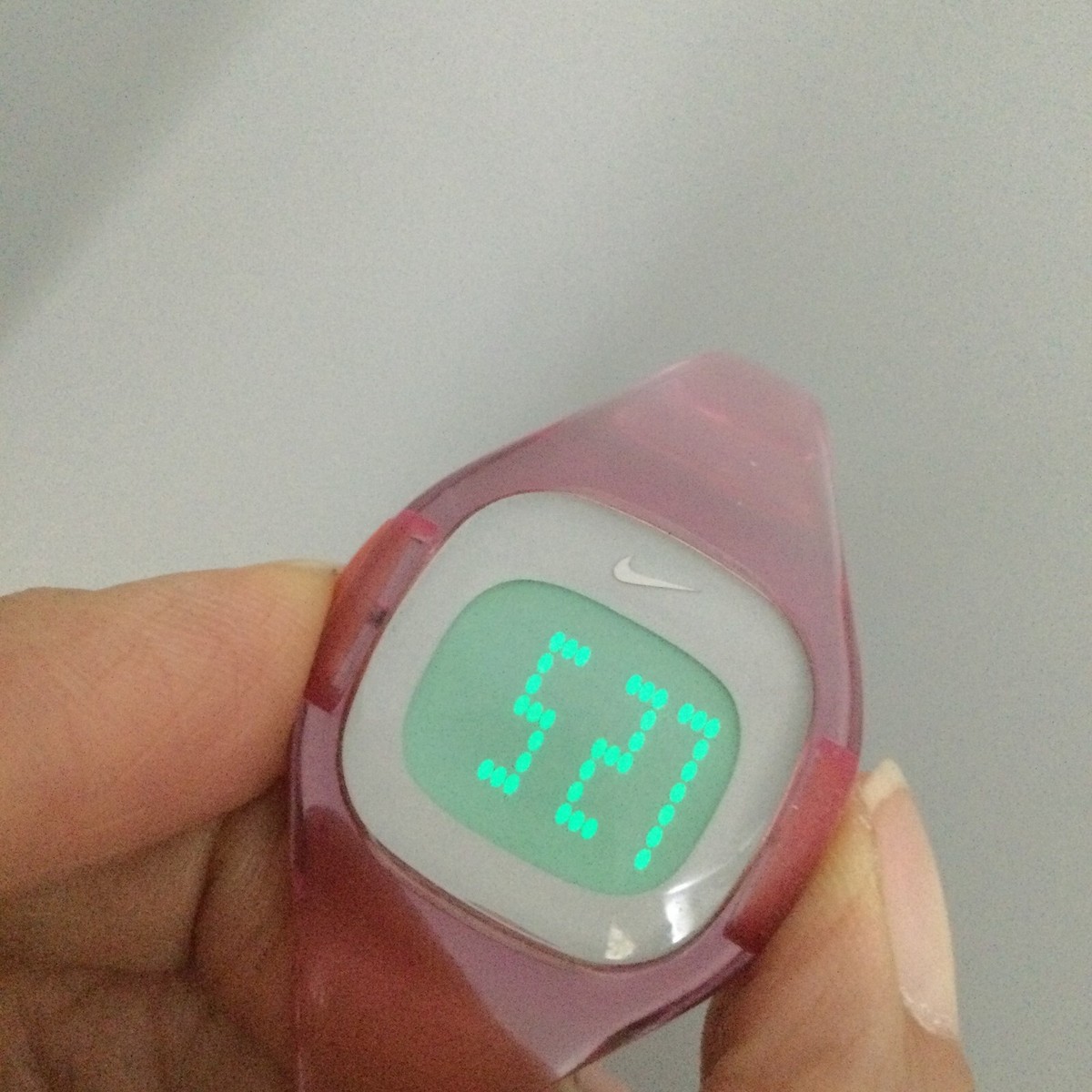 Vintage Nike Presto Watch Women 31mm Pink Open Cuff Band WT0001