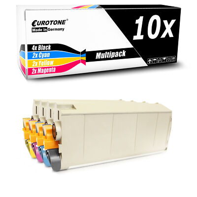 10X Eurotone Toner For OKI MC-760-DNF MC-770-DNVF MC-770-DNF MC-770-Plus