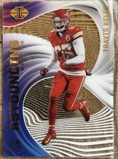 2019-20 Illusion A15 Travis Kelce Astounding Red White Blue Gold Acetate 