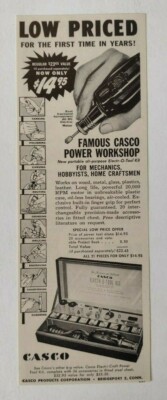 1947 Casco Electro Tool Kit Advertisement Bridgeport, Conn.