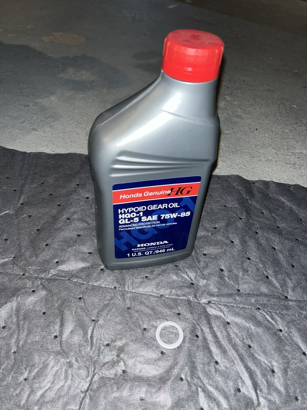 1qt Honda Hypoid Gear Oil HGO1 GL5 75W85 For Transfer Case Brings