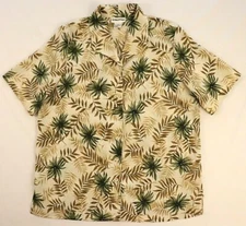 Alfred Dunner Womens Floral Button Front Shirt size 14 100% Polyester Casual 