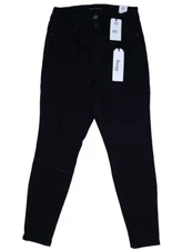 FTF Fashion to Figure Cutout Pocket High Rise Black Denim Jeans Womens Size 16