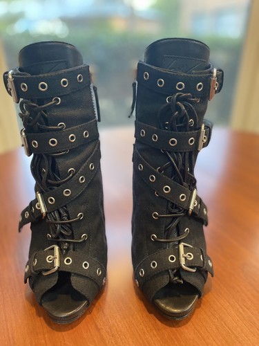 Giuseppe Zanotti schwarze Stiefeletten ""Coline"" Größe 39,5 - Bild 4 von 15