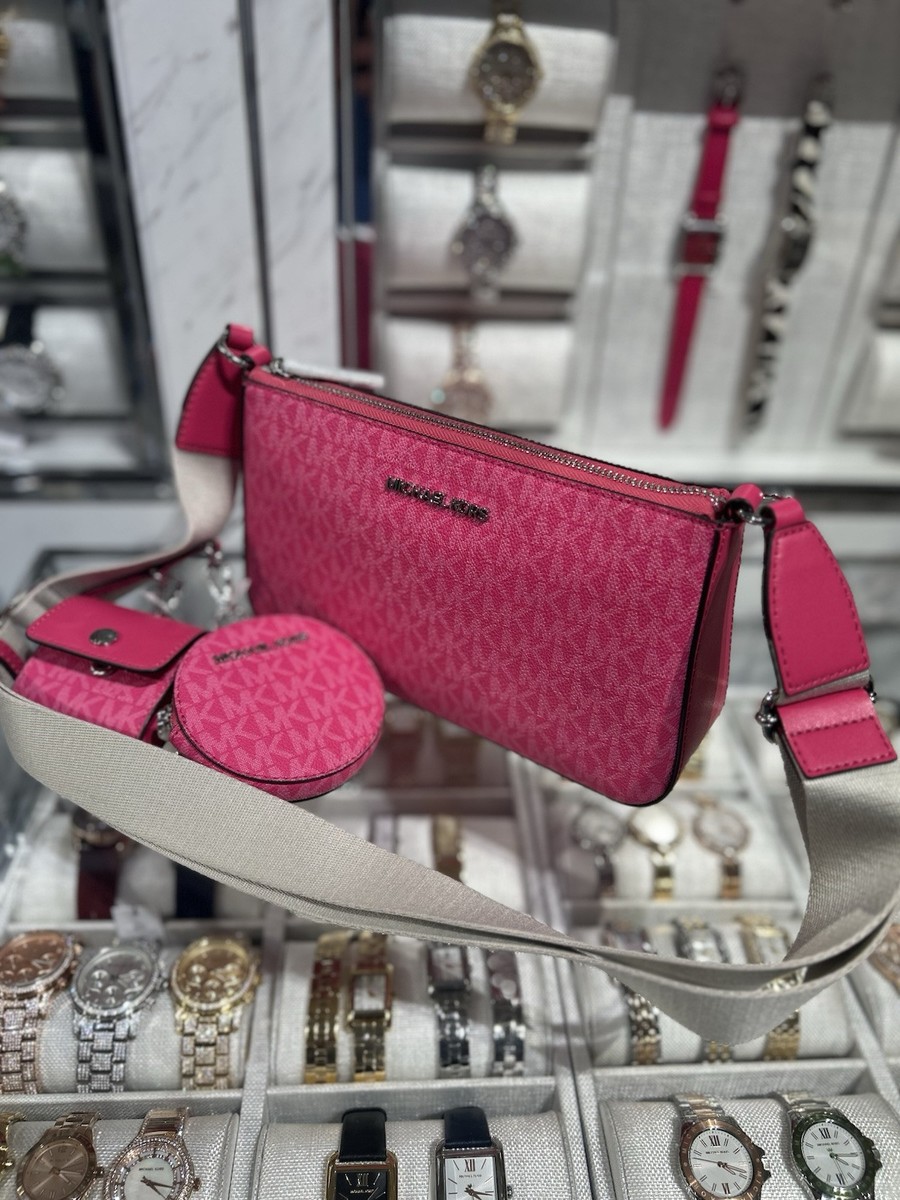 Michael Kors Jet Set Small Crossbody Bag Handbag With Tech