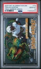 2024 WILD CARD ALUMINATION DINO-MIGHT TREX FOIL-GREEN TRAVIS HUNTER 11/25 PSA 10