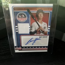 2023 Panini USA Baseball Stars & Stripes - USA National  Signatures Jake Haruki