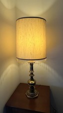 Antique Bronze Table Or Bedside Lamp