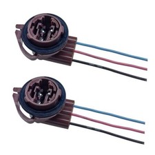 2PCS 3156 3157 Pre-Wired Harness Sockets, LED Bulbs Socket Adapter 2Pack
