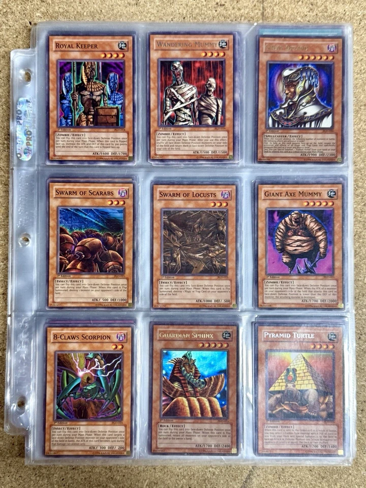 Yu-Gi-Oh! 1st Edition Pharaonic Guardian Complete Set PGD 000-107 - Image 3 of 4