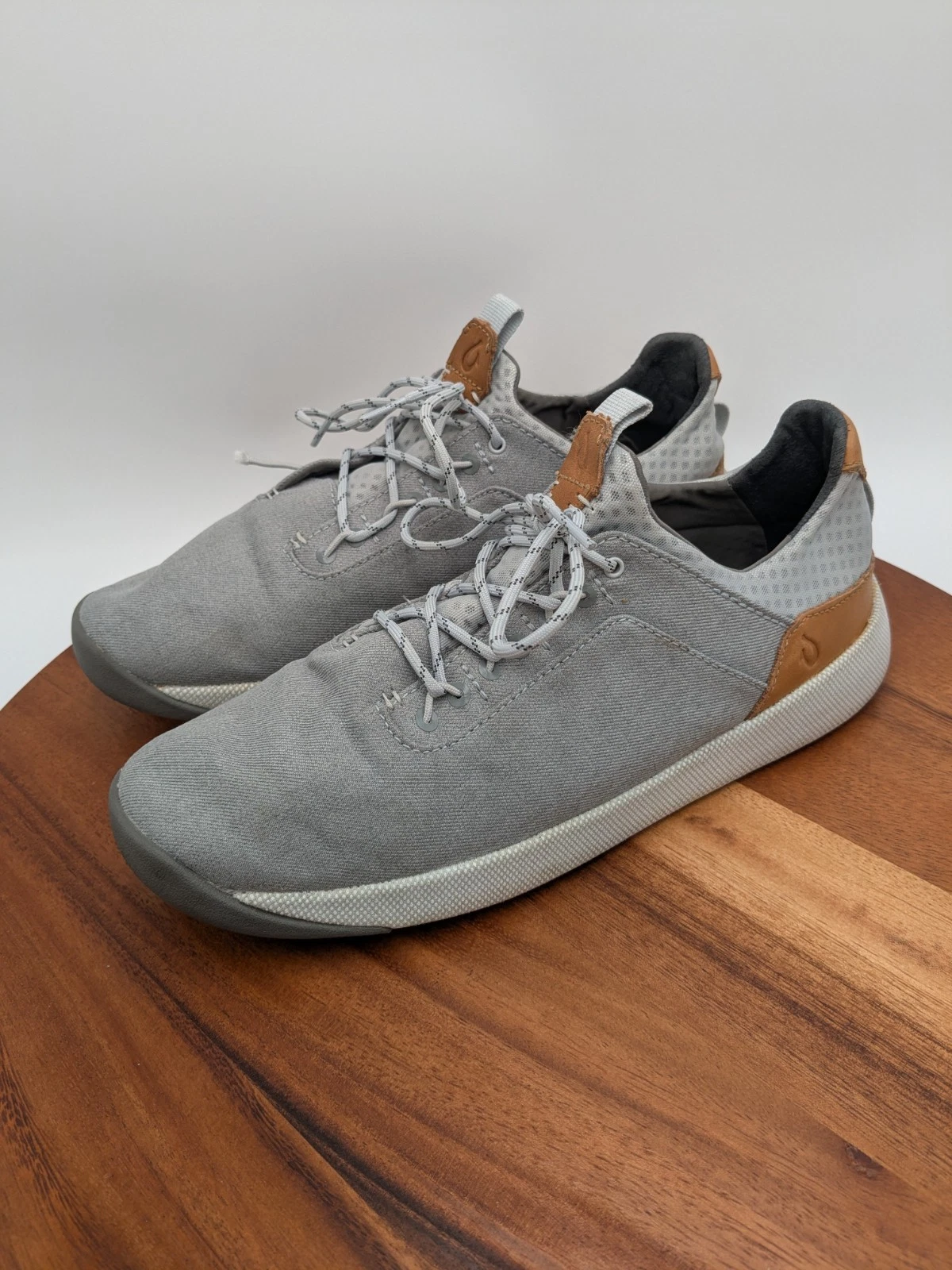 OluKai Nanea Li Men Size 10 Canvas sneakers Grey/Vapor 43 casual Slip On Shoes
Opens in a new window