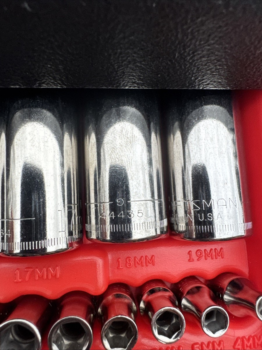 Sears Craftsman USA Nos RARE 180pc Mechanics Tool Set 33580 Tons