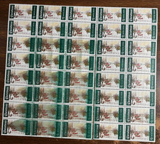 Scott 1384 MNH MASSIVE Ink Smear Freak Error blocks