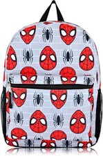 Marvel Spiderman Backpack for School - 16" Small Kids Bookbag for Boys, Girls
