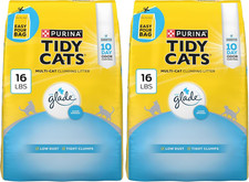 Purina Clumping Multi Cat Litter, Glade Clear Springs - 16 Lb. Bag Pack of 2