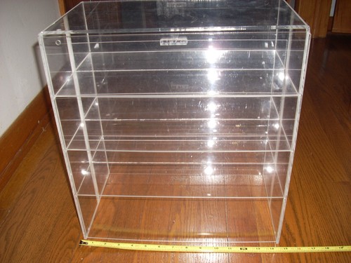 Plexiglass Fishing Lures Reels Matchbox Watch Display Case Cabinet Organizer.