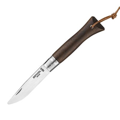 Opinel NEO6 Opiflex - Taschenmesser mit 7 cm INOX-Klinge und Walnussholz-Griff