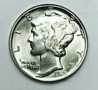 *1945 P MERCURY DIME* *GEM BU+++* NR #G4088