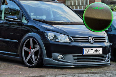 Spoilerschwert Frontspoiler Cuplippe aus ABS für VW Touran Cross 1T3 OEM Optik