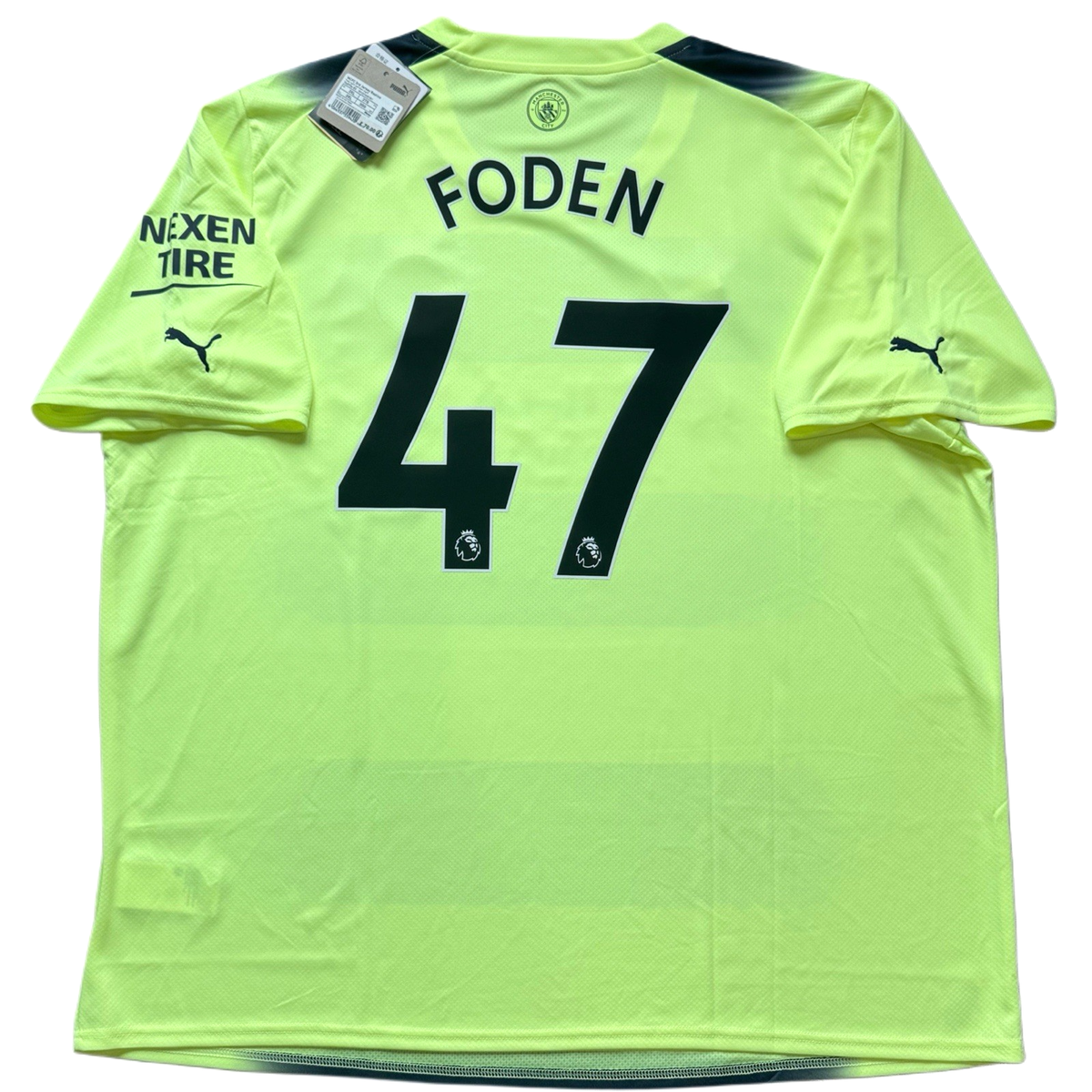 2022/23 Manchester City Third Jersey #47 Foden 3XL Puma Premier