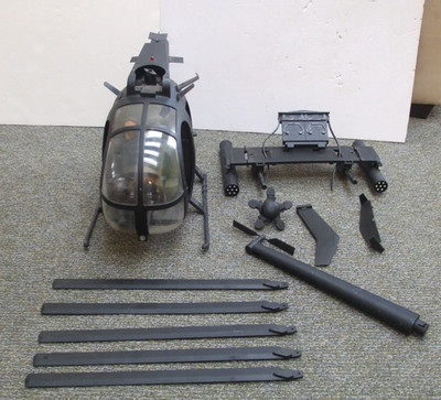 Ultimate Soldier 1/6 Scale AH-6 Little Bird Helicopter w/ Fig 21st