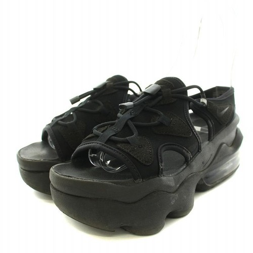 Nike Women's Air Max Koko Sandals Black Nylon Rubber Size US 5 CI8798-003