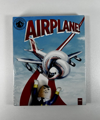 Airplane! (1980 Movie) Blu-ray OOP Slipcover  Paramount Presents #7 New Sealed
