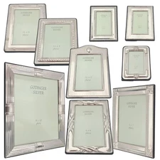 Godinger Silver Picture Photo Frame Collection Polished *Choose your Favorites*