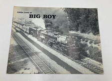 Little Look at Big Boy Union Pacific Railroad Vintage Booklet 1981 Kratville