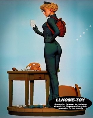 30CM tall Catwoman Detective 3D Print Unpainted Unassembled GK figure