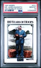 1991-92 NBA Hoops - #CC1 James Naismith (RC) - Basketball Origin Story - PSA 10