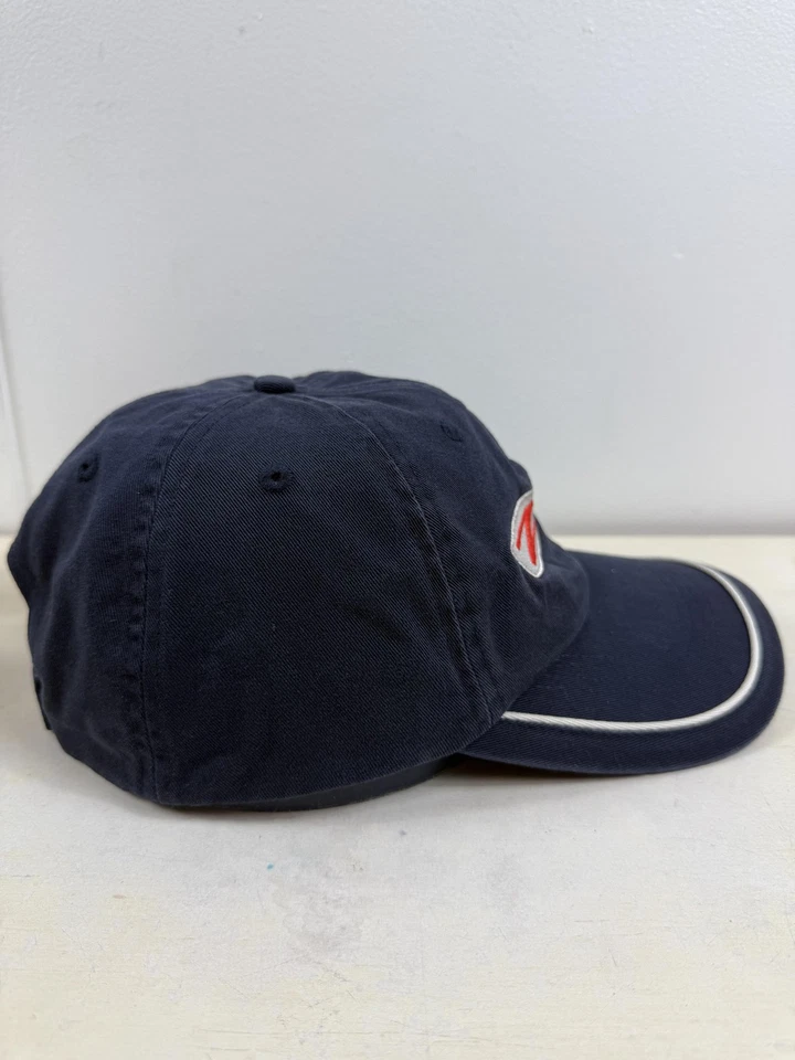 Vintage Corvette Hat Z06 505 HP Cap Strap Back Navy Blue Sports Car Racing Chevy - Image 4 of 4